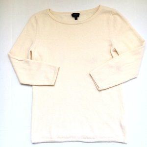 100% Cashmere Refined Scoopneck Sweater M